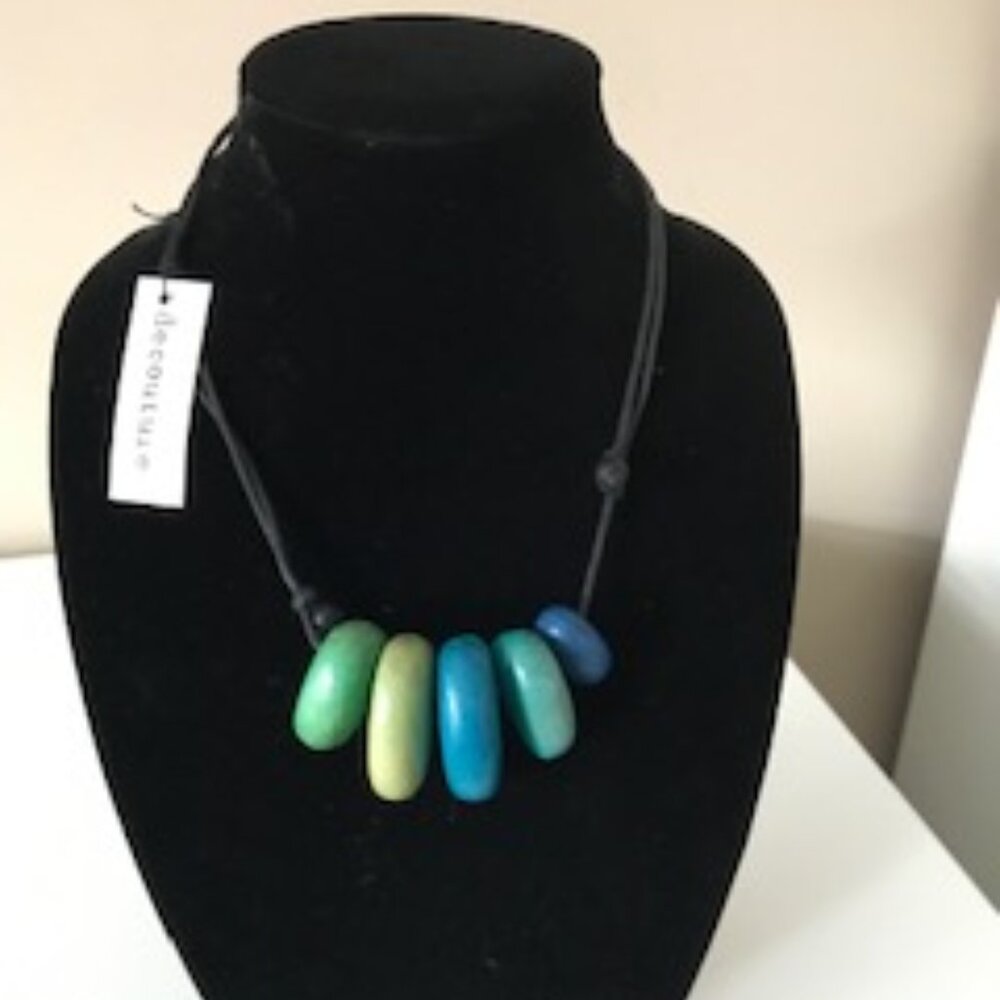 BRAND NEW - Tags On - Wooden Necklace